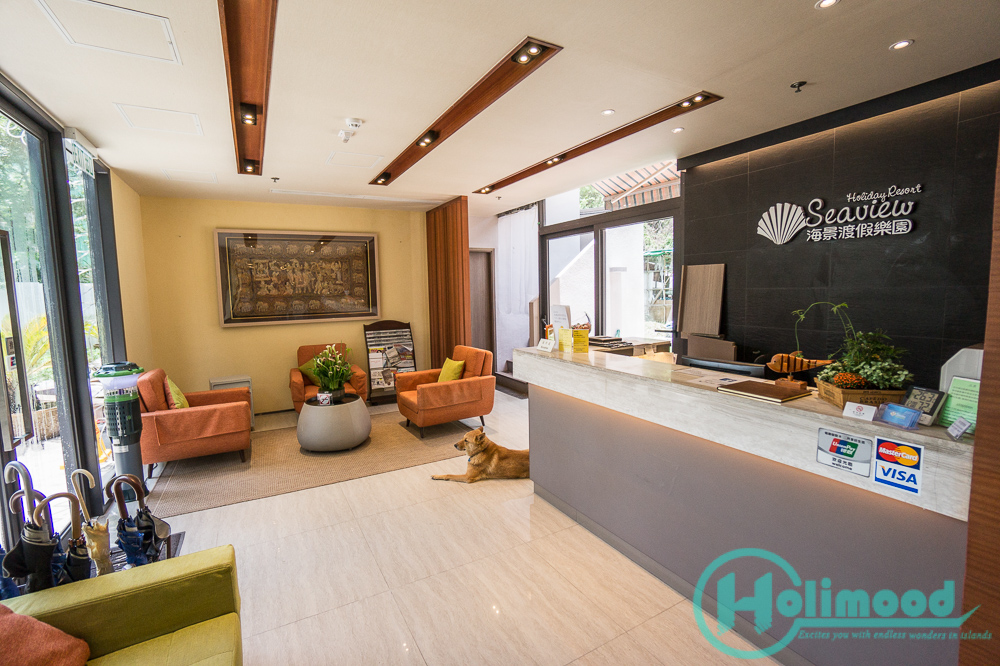 梅窩度假屋 海景渡假樂園 接待處
