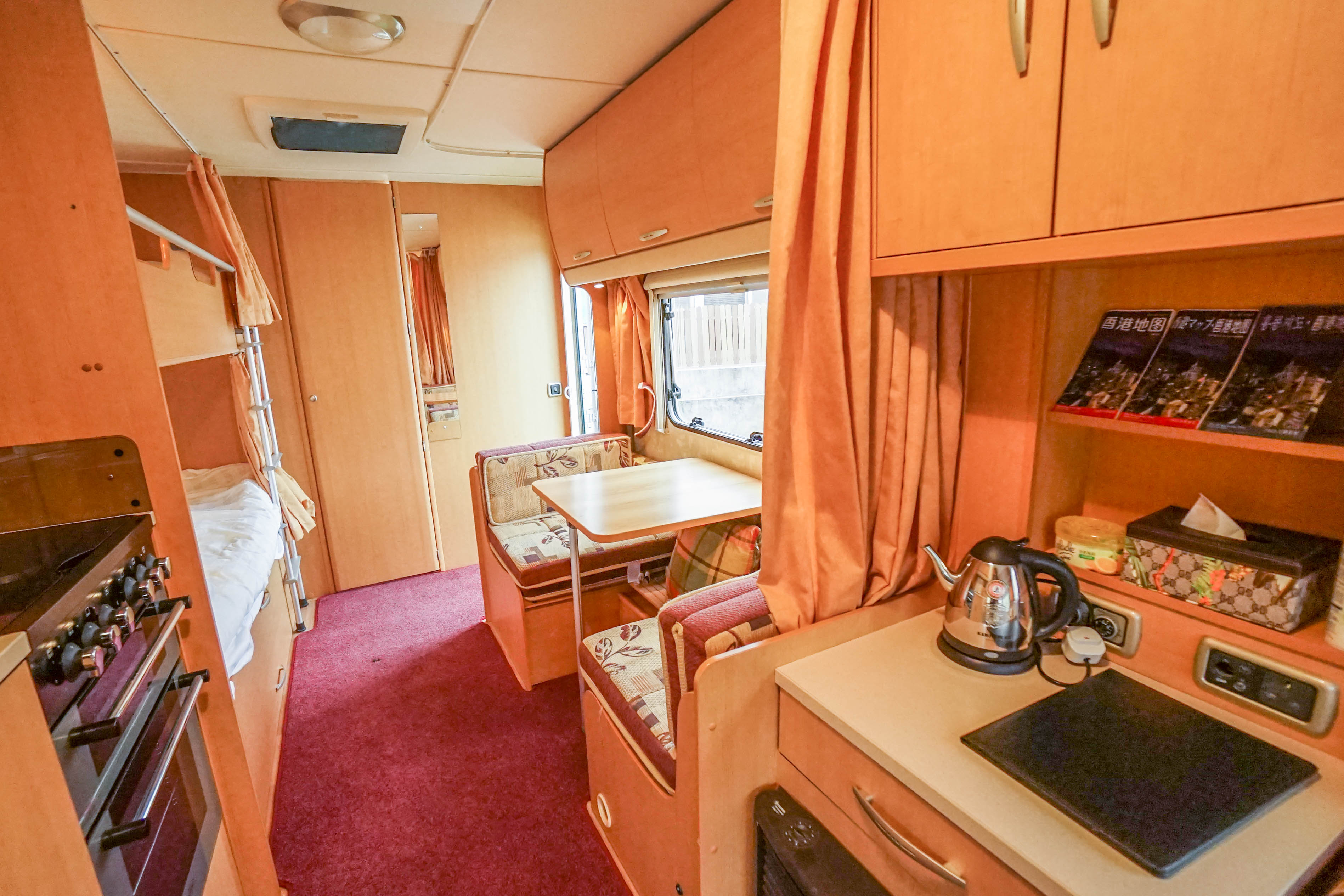 貝澳露營車設施