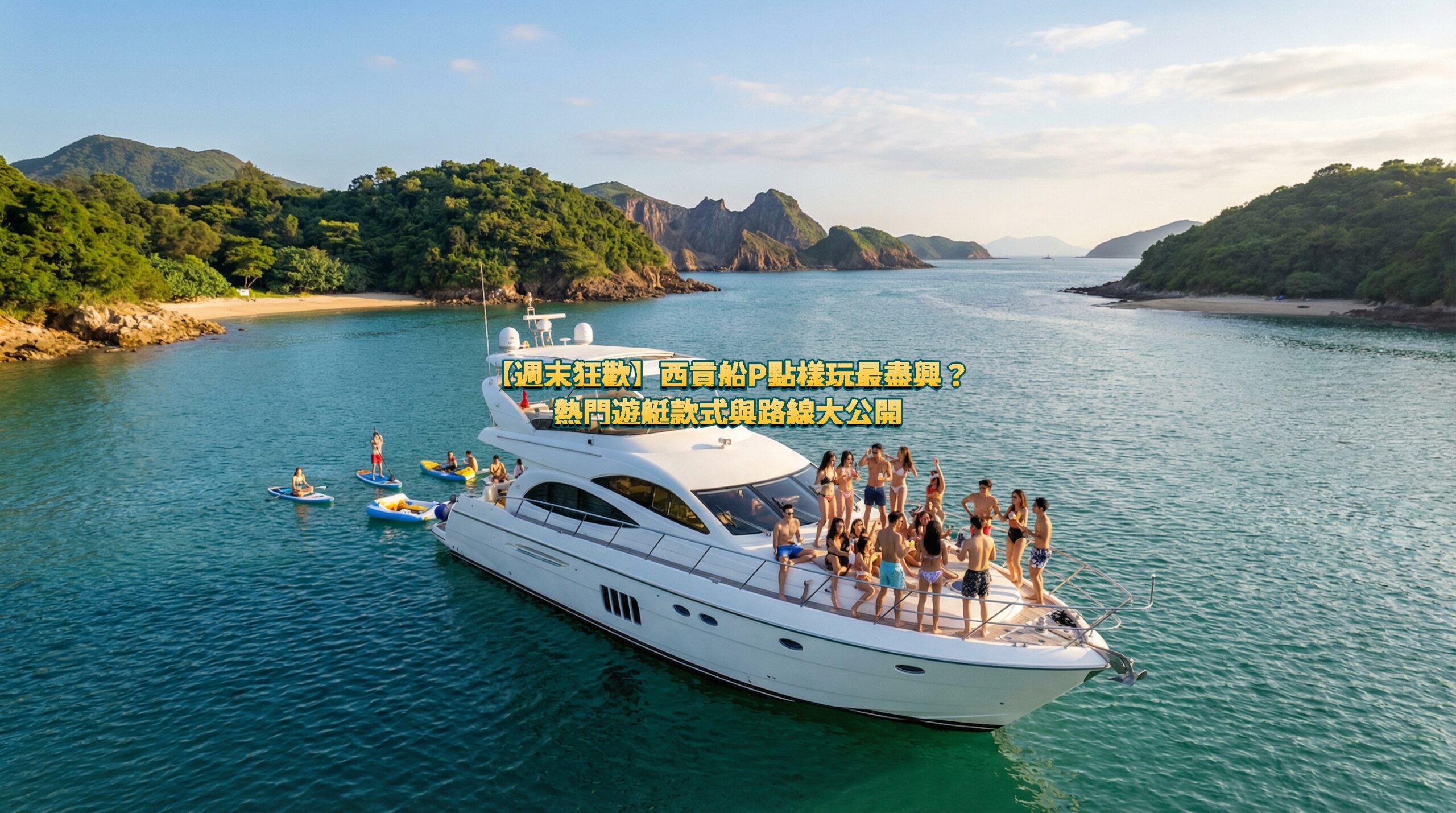 西貢船P遊艇派對 2026 熱門款式與路線推薦