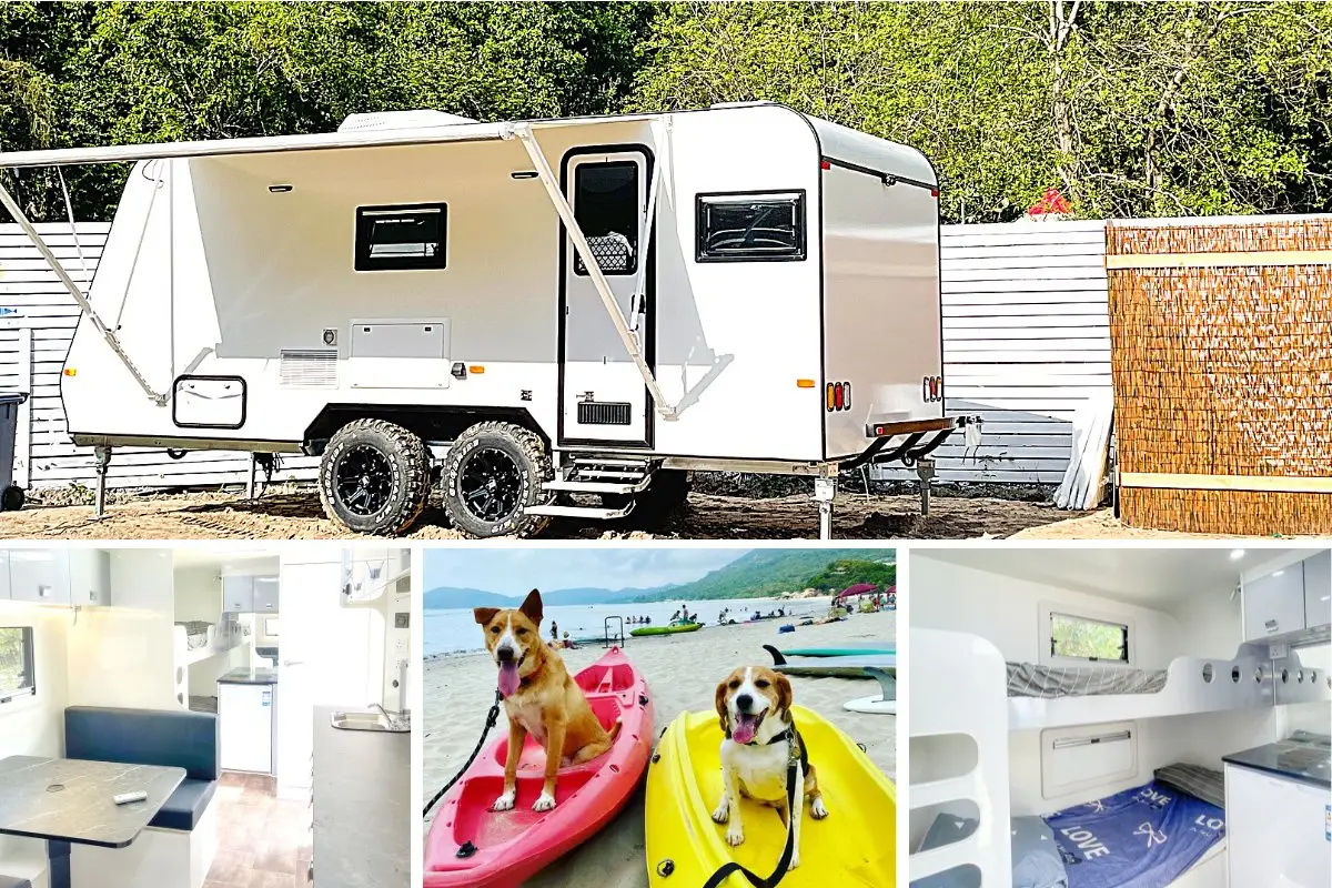 Long Coast Seasports - Lantau Island Cheung Sha Beach Water Activities & Glamping 【Cheung Sha Village 】Deluxe Caravan+Free Water Sports Voucher (For 4 Ppx) 1