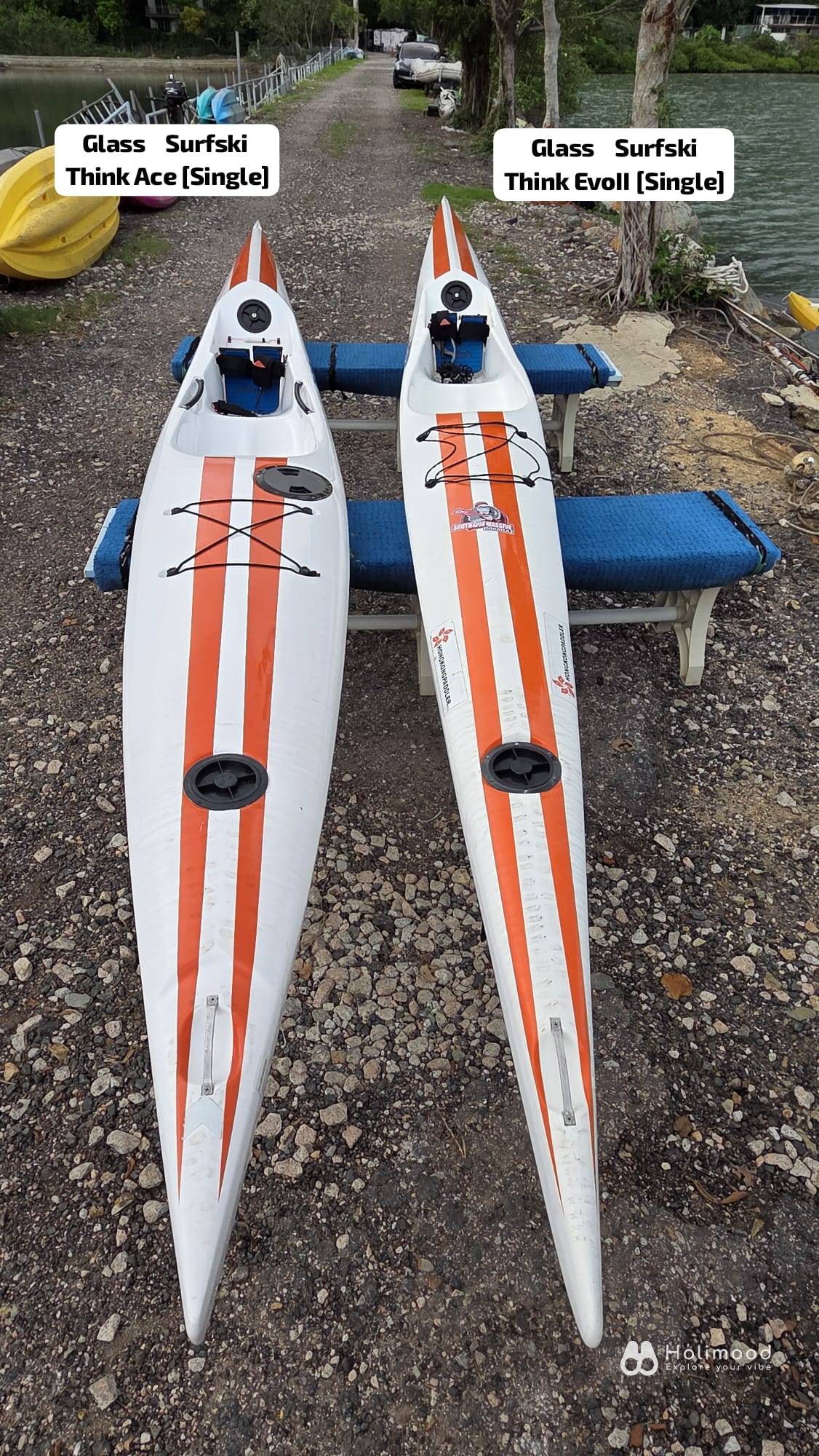 EFoil HK 【專業玩家限定】西貢 Surfski 獨木舟 (Plastic/Glass Fiber) ｜極致水感體驗 9