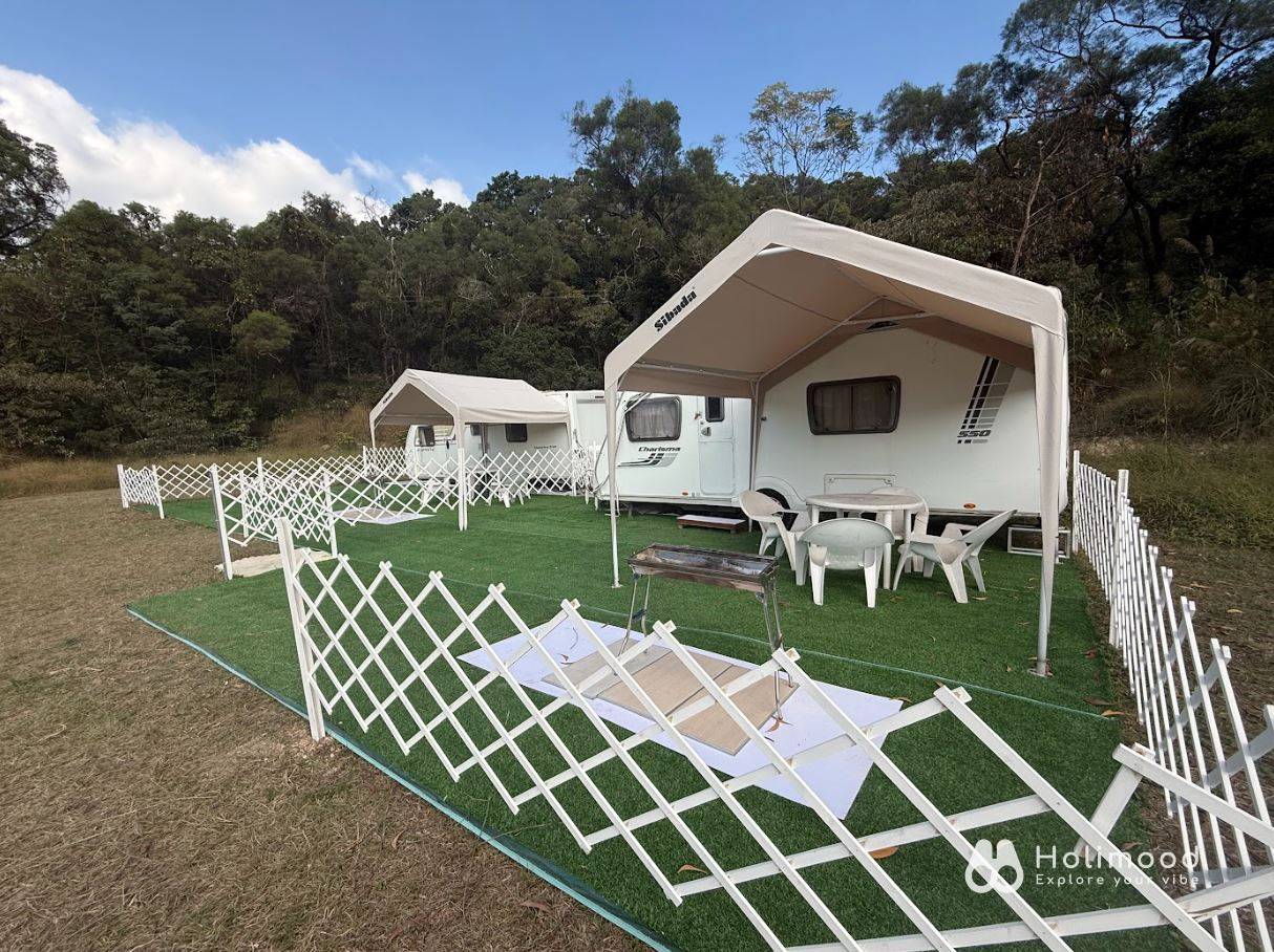 綠行鳥營地 | 大棠露營·觀星營地·紅葉生態園 【元朗2026新裝修營地】 6人家庭露營車 1