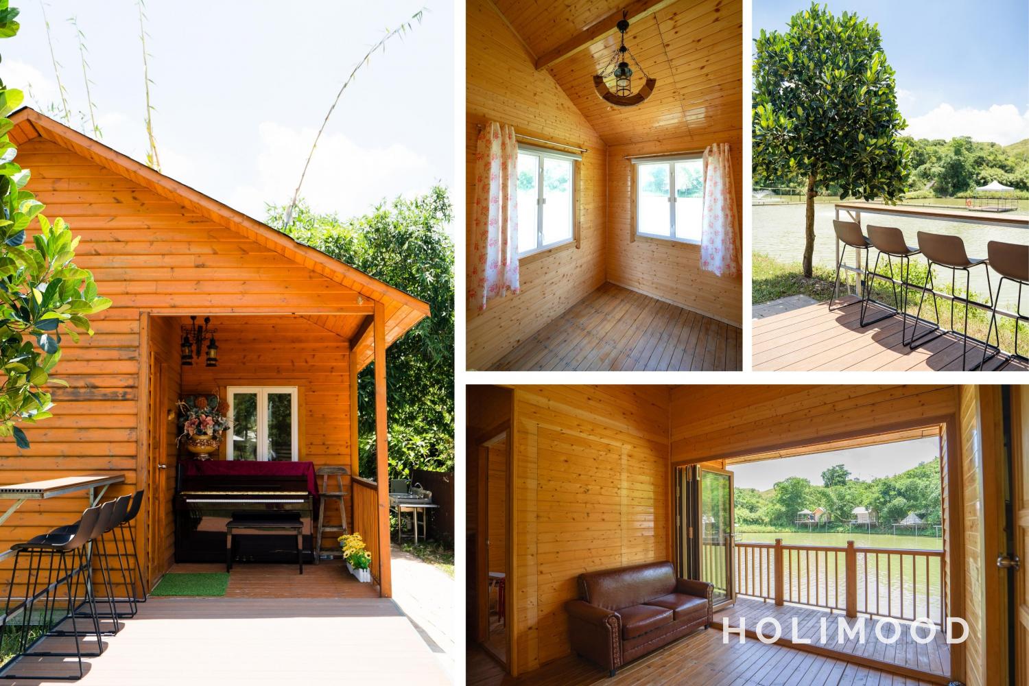 We Camp - Pool Side Camping & Glamping & BYOS & Car Camping 【Ideal option for partying】American-styled cabin activity base with air-conditioning (10 hours rental)（6-10 people） 1