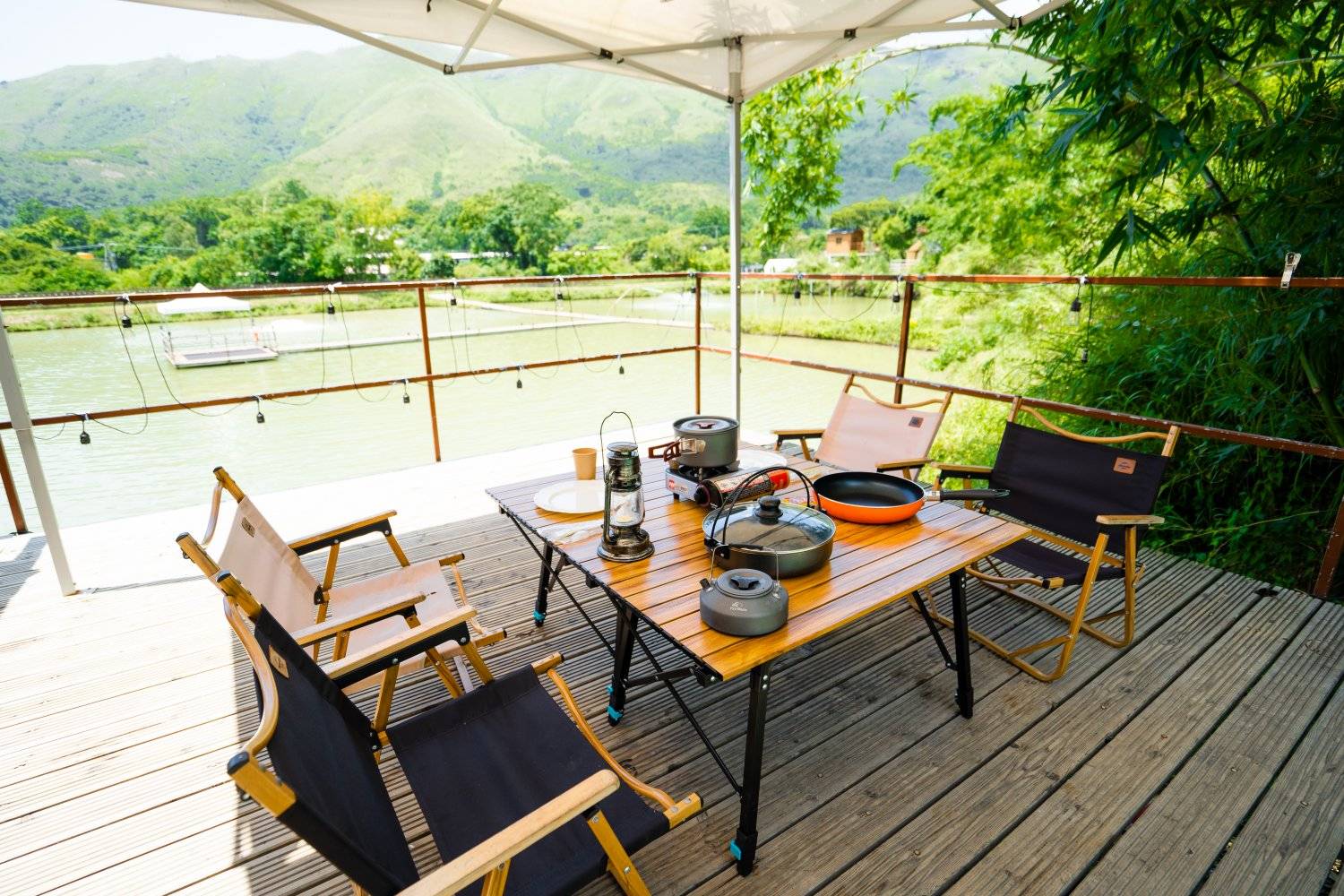 We Camp Yuen Long Camping - Glamping, Car Camping & Lakeside Views 【全港獨家湖塘景】豪華冷氣小屋帳篷Zone K - 日間體驗 (2人) 4