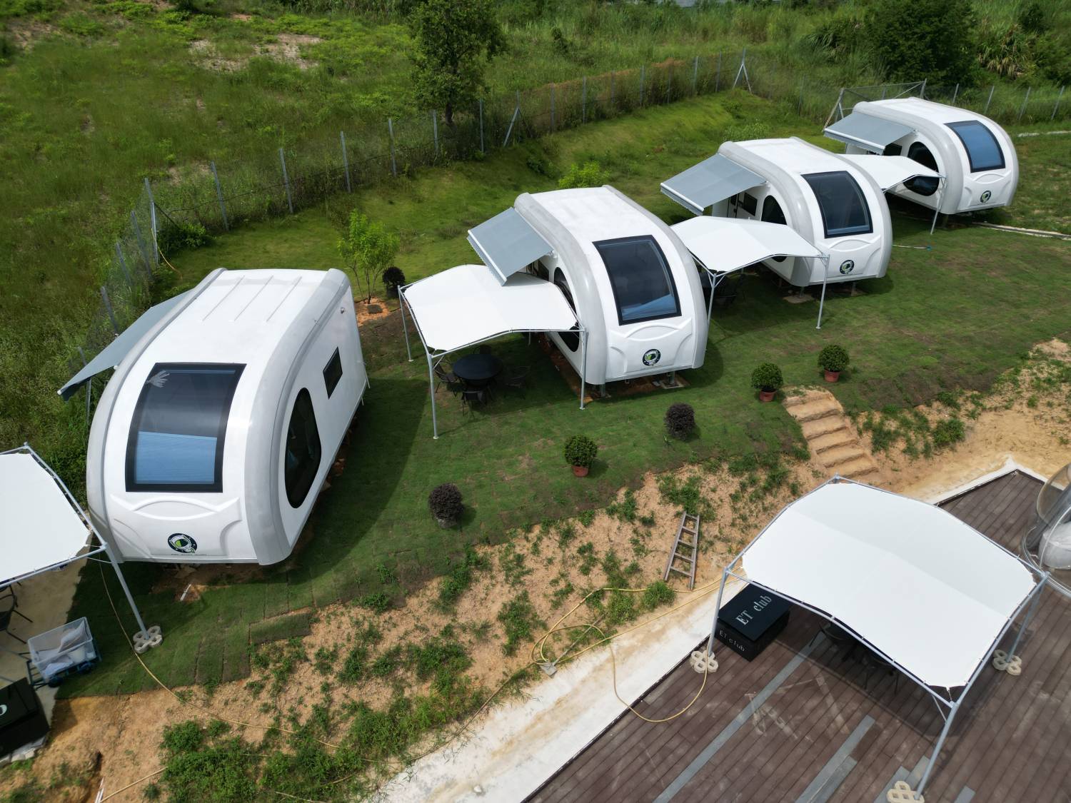 Park Nature Hillside Caravan Site Exclusive Offer 【Pet Friendly】Star Capsule ( 2-4pax ) 9