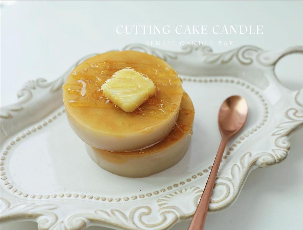 Senses Candle Studio Cutting Cake 蠟燭證書課程 4