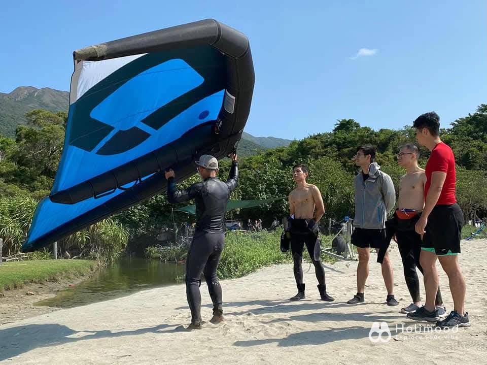 Hong Kong Kiteboarding School Wingsurf 兩小時風翼衝浪團體體驗班 - 大嶼山 15