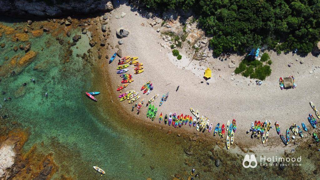 KK獨木舟 【相思灣獨木舟全日團｜綠蛋島玻璃水浮潛｜6小時慢活體驗｜6人即成團】 7