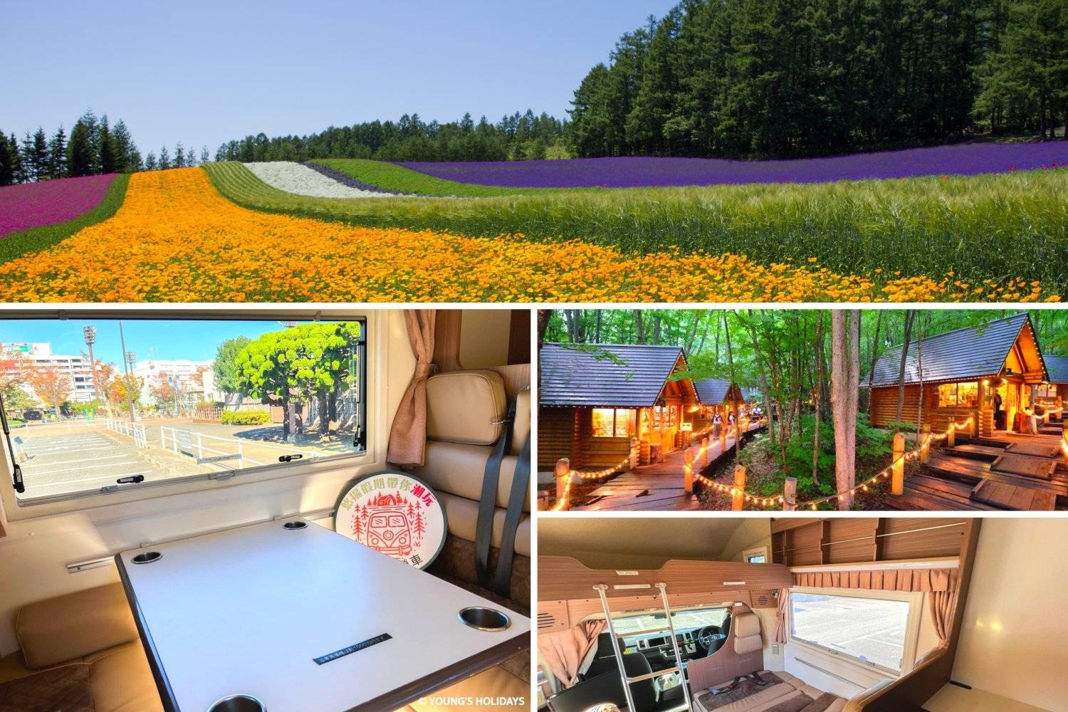 Young's Holidays 【Hokkaido】Japan 7ppl RV Caravan Rantal Experience (CRB771) 1