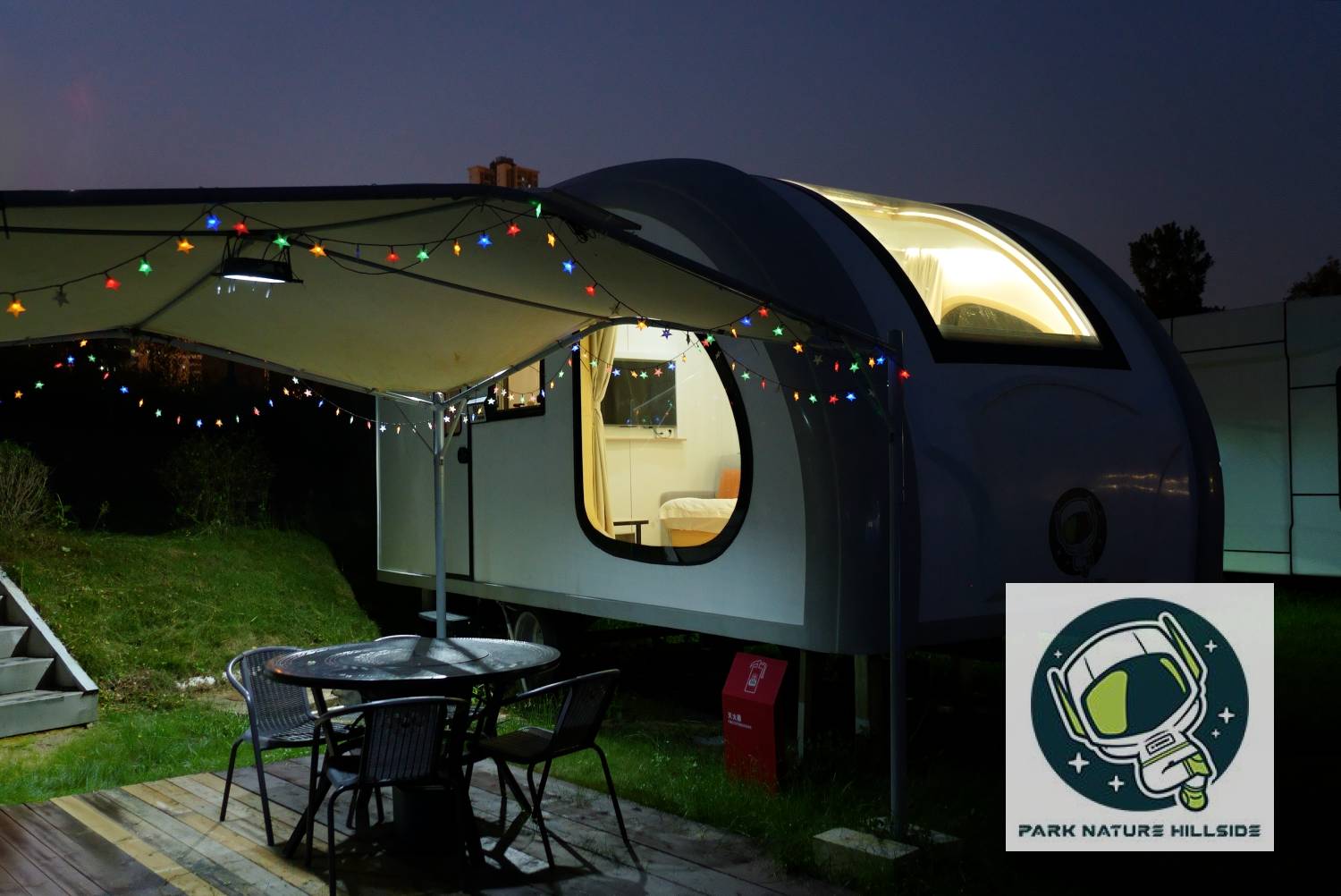 Park Nature Hillside Caravan Site Exclusive Offer 【Pet Friendly】Star Capsule ( 2-4pax ) 4