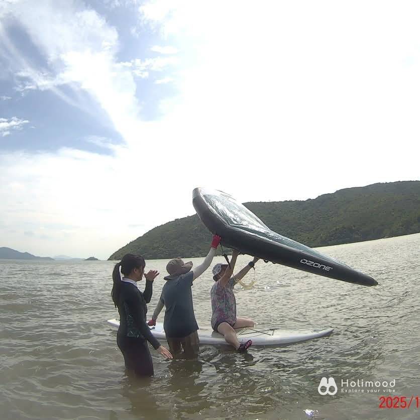 Hong Kong Kiteboarding School Wingsurf 兩小時風翼衝浪團體體驗班 - 大嶼山 11