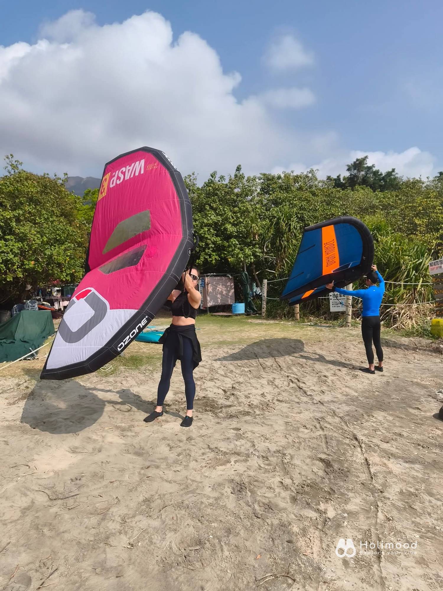 Hong Kong Kiteboarding School Wingsurf 兩小時風翼衝浪團體體驗班 - 大嶼山 9