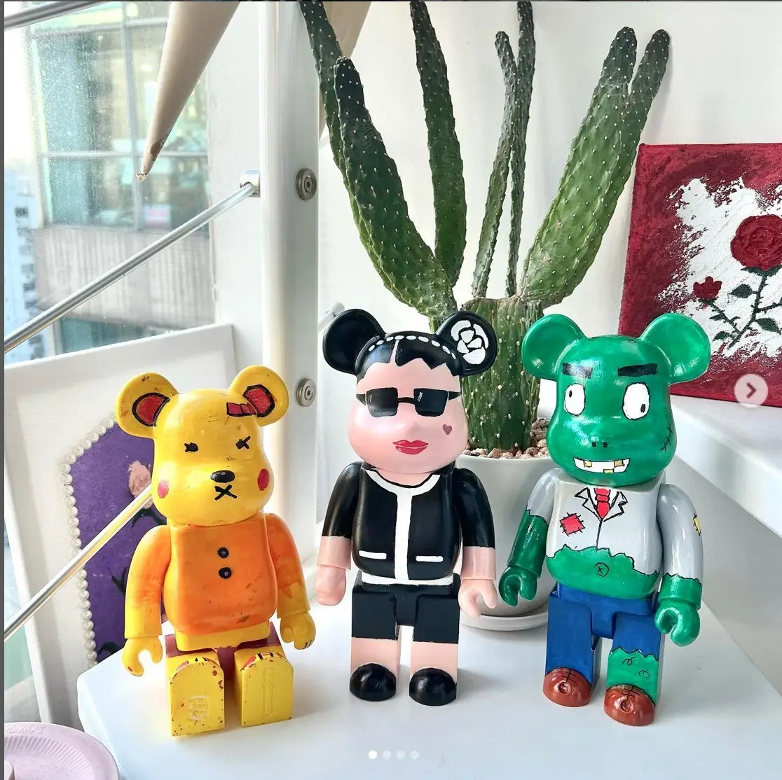 Heal Me Art 【Hand Painting Workshop】BE@RBRICK 6