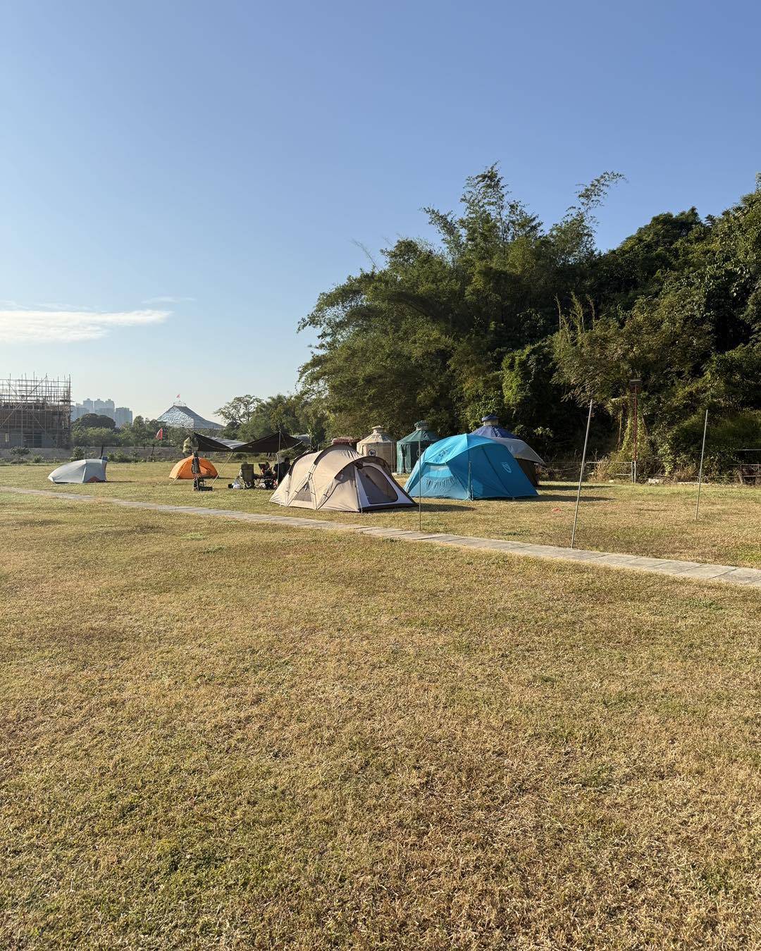 NutsCamping 【車中泊/自攜營】錦田廣闊大草坪．野外煮食體驗 10