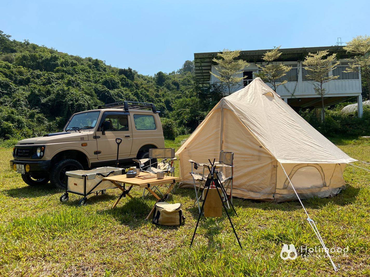 Aqualand Camping 夏威夷風營地 | 上水露營·雙魚河日營·寵物友善營區 【上水雙魚河】Aqualand Camping 露營/汽車露營 (自攜營帳/租用營帳) 3