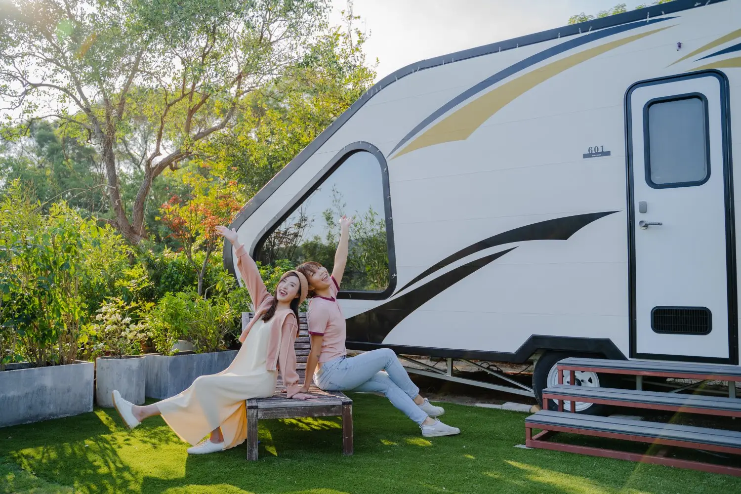 JK Club Campervan Rental - Luxurious Camping by Pui O Beach 603 (6人) - JK Club Workshops+Caravan Experience Package 29