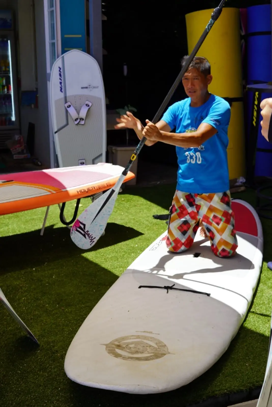 Cheung Chau Kayak Rental - J&J Water Sports Center 【長洲】四小時水上活動任玩體驗 (包SUP/Kayak/浮墊/沙灘網球) 8
