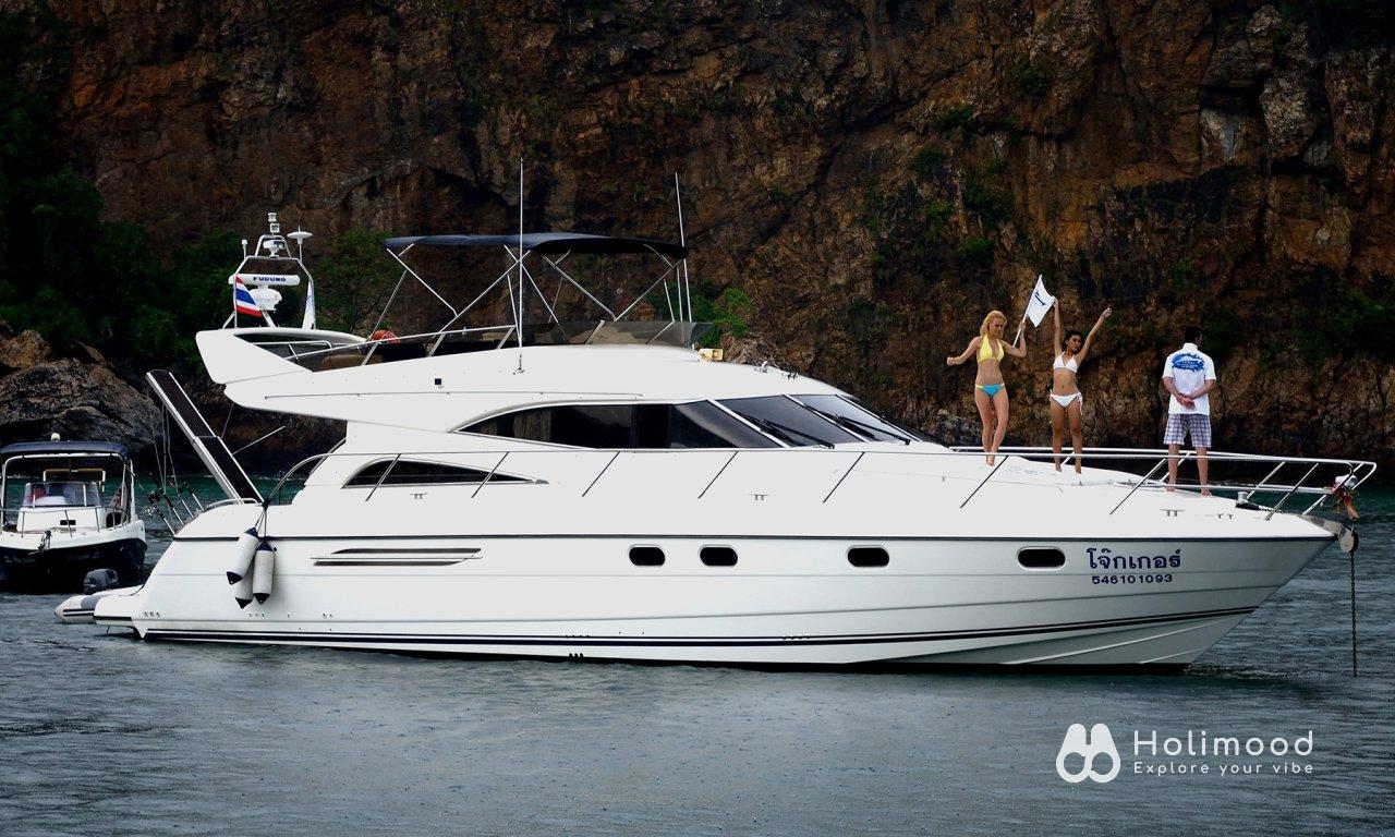 Holimood Int'l Thailand PRINCESS 56| Pattaya Super Chill One-Day Boat Charter [Included Hotel transfer] Must try! 3