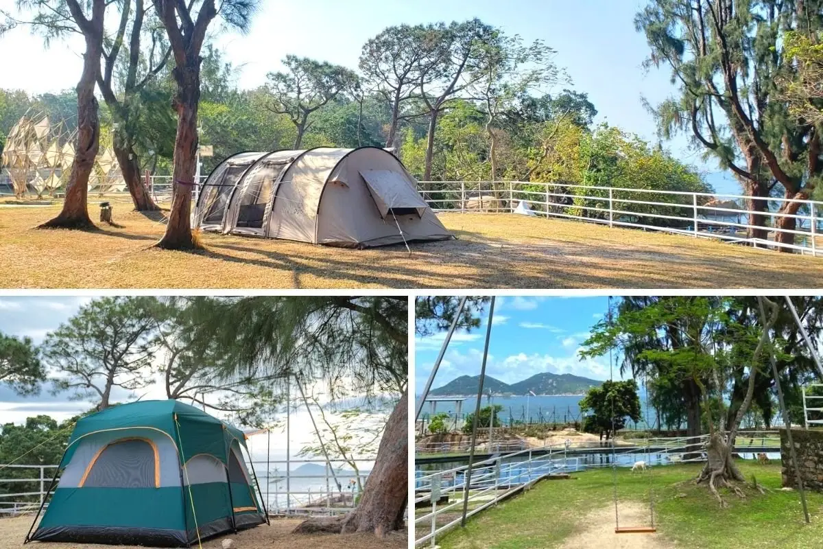 Cheung Chau Sai Yuen Camping - Camping Areas、Glamping Experience、Adventure Activities Seaview BYOT (Bring Your Own Tent) Zone 1
