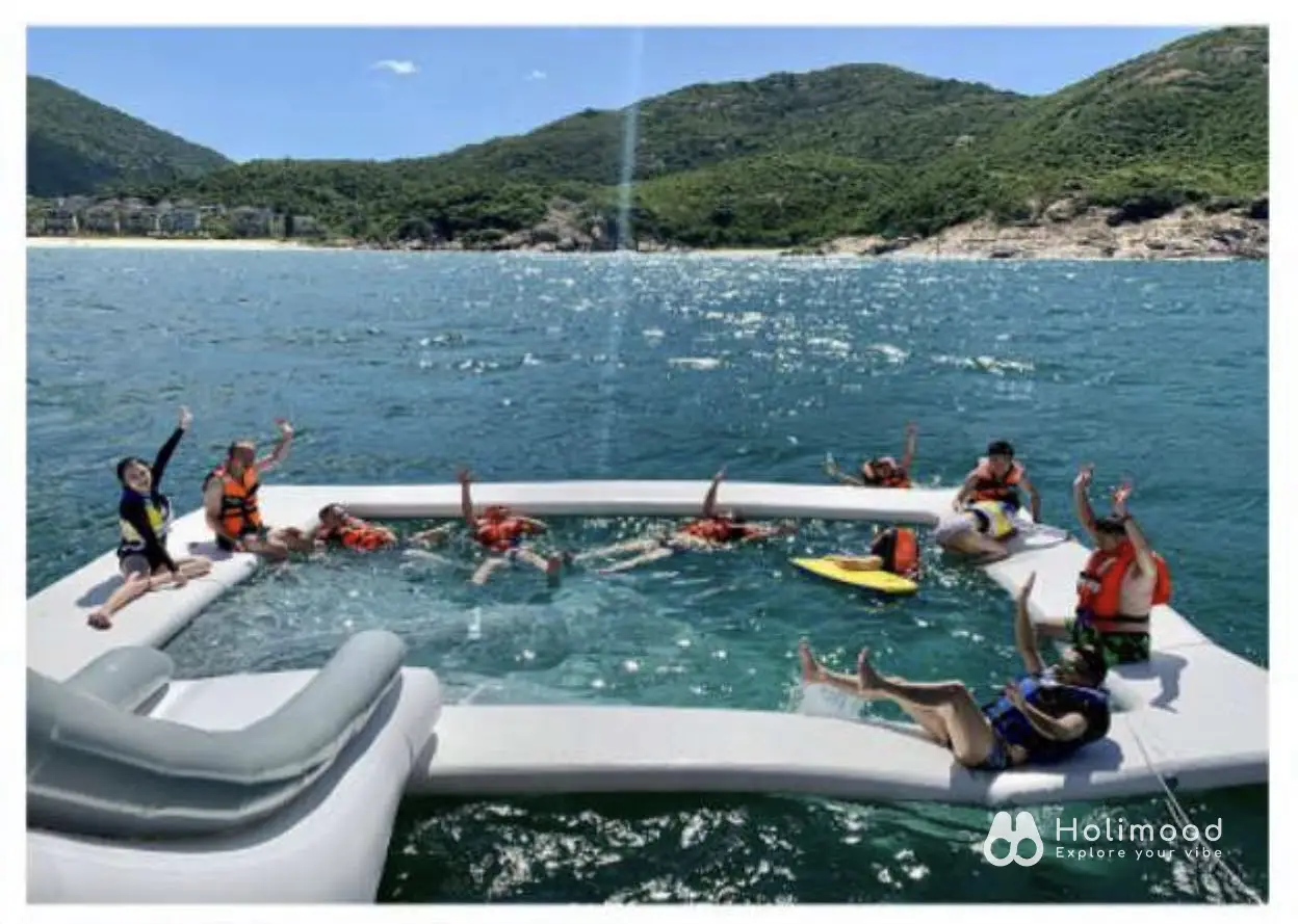 Holimood 座頭鯨 海釣+摩托艇+拖傘+空中飛人,深圳超值船P套餐! 14