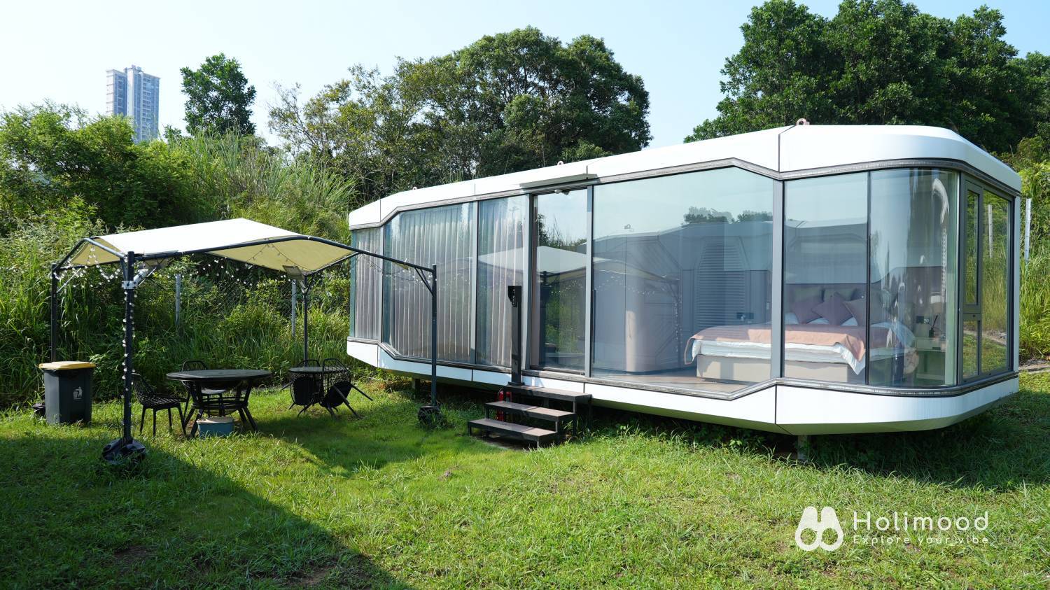 Park Nature Hillside | Starship Caravan·Glamping in Lin Ma Hang 【 Luxury Style LX 】Starship LX < 2-4 pax > 1