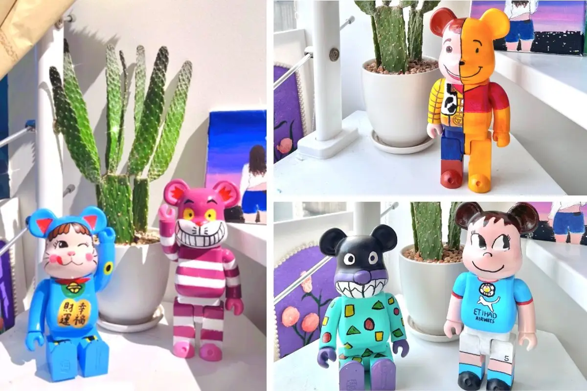 Heal Me Art 【Hand Painting Workshop】BE@RBRICK 1
