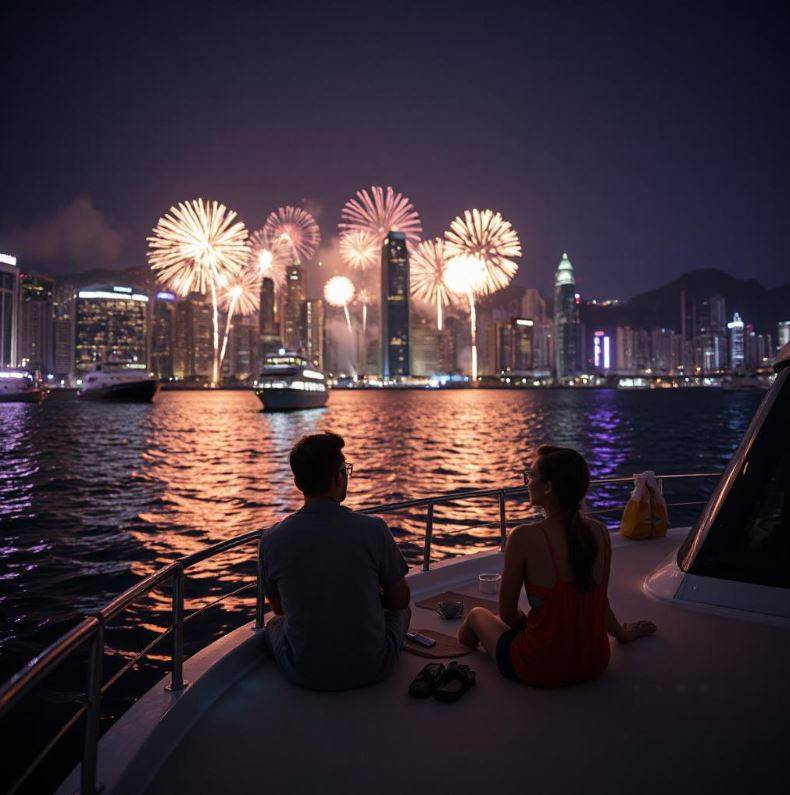 Holimood HK 維港十一國慶煙花2025【免費海上晚餐&自助暢飲】 6