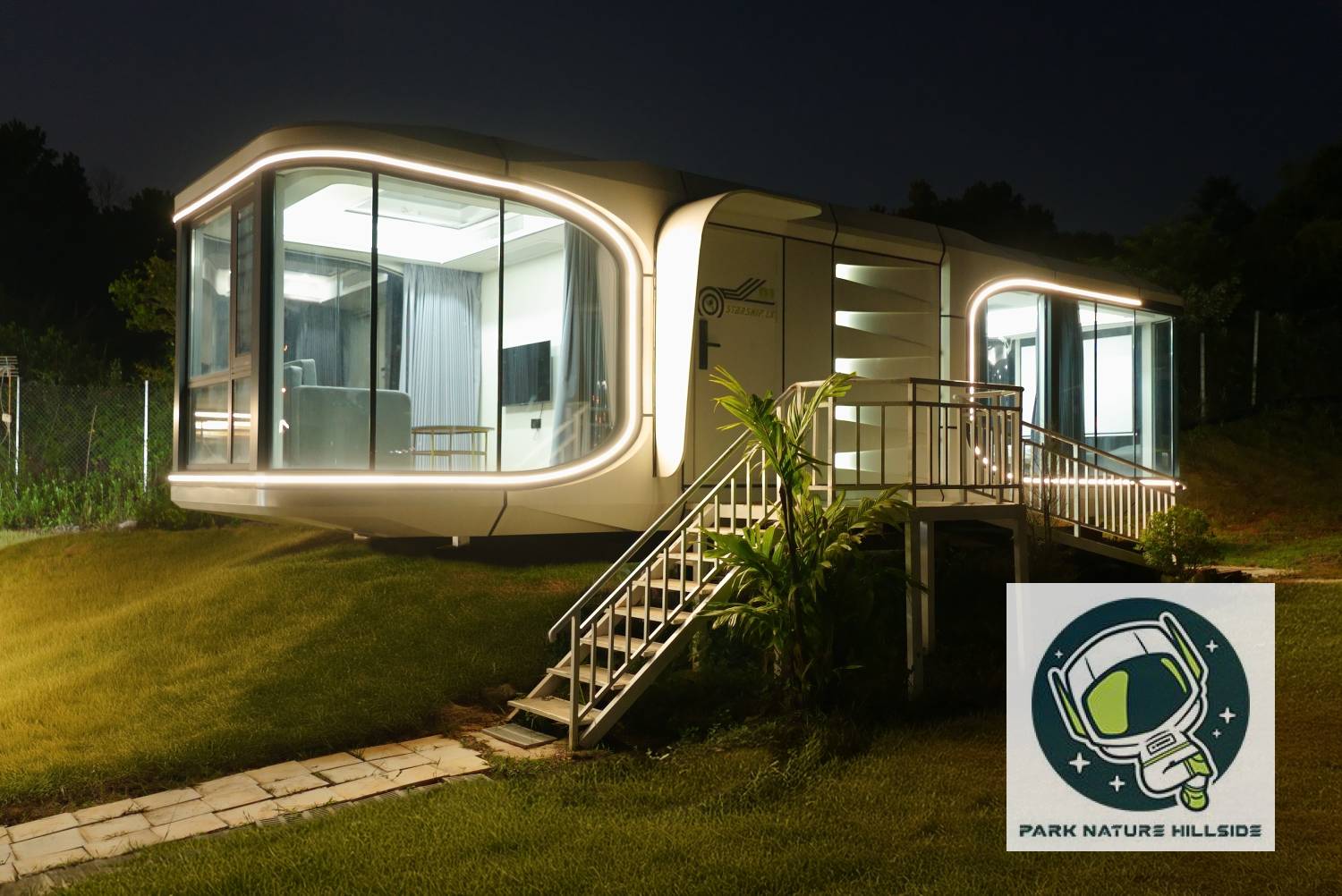 Park Nature Hillside Caravan Site Exclusive Offer 【Luxury Starship】Starship LX ( 2-4pax ) 2