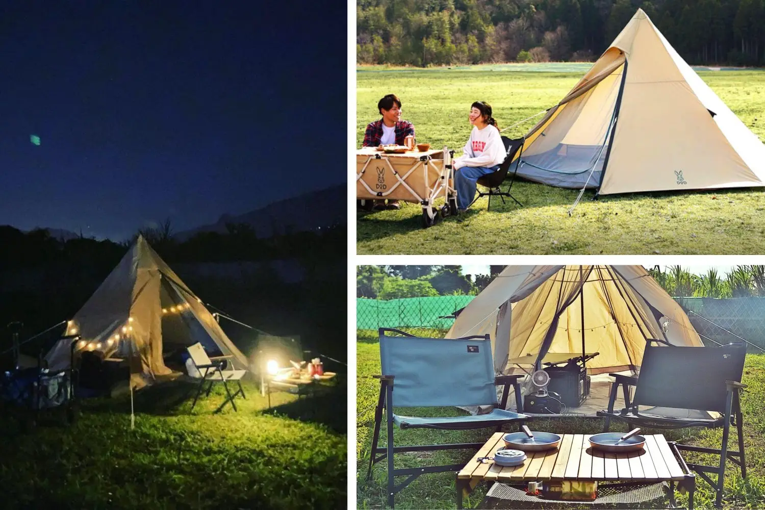 EC GO Camping Gear Rental - Professional Equipment·Rental Package Deals·Delivery & Self-pickup Hot brand D.O.D. Teepee tent gear rental set (for 2 pax) free delivery 1