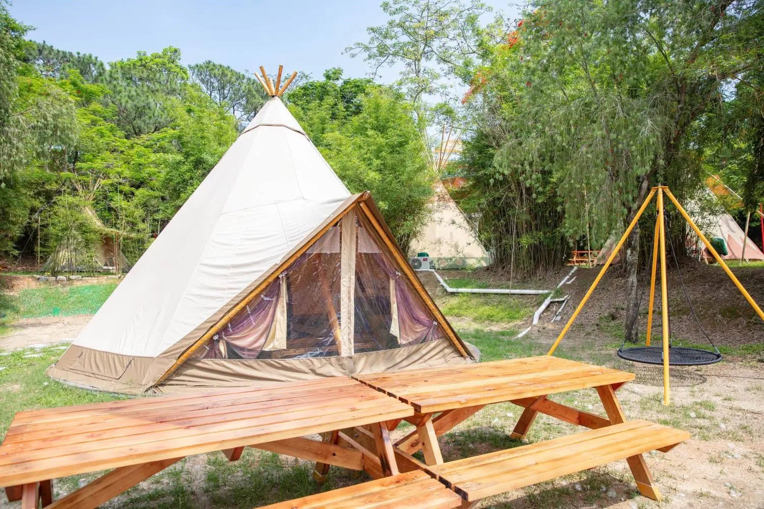 Cheung Chau Sai Yuen Camping - Camping Areas、Glamping Experience、Adventure Activities 【大草原美境】綠洲營( 4-6 人)|長洲西園 5