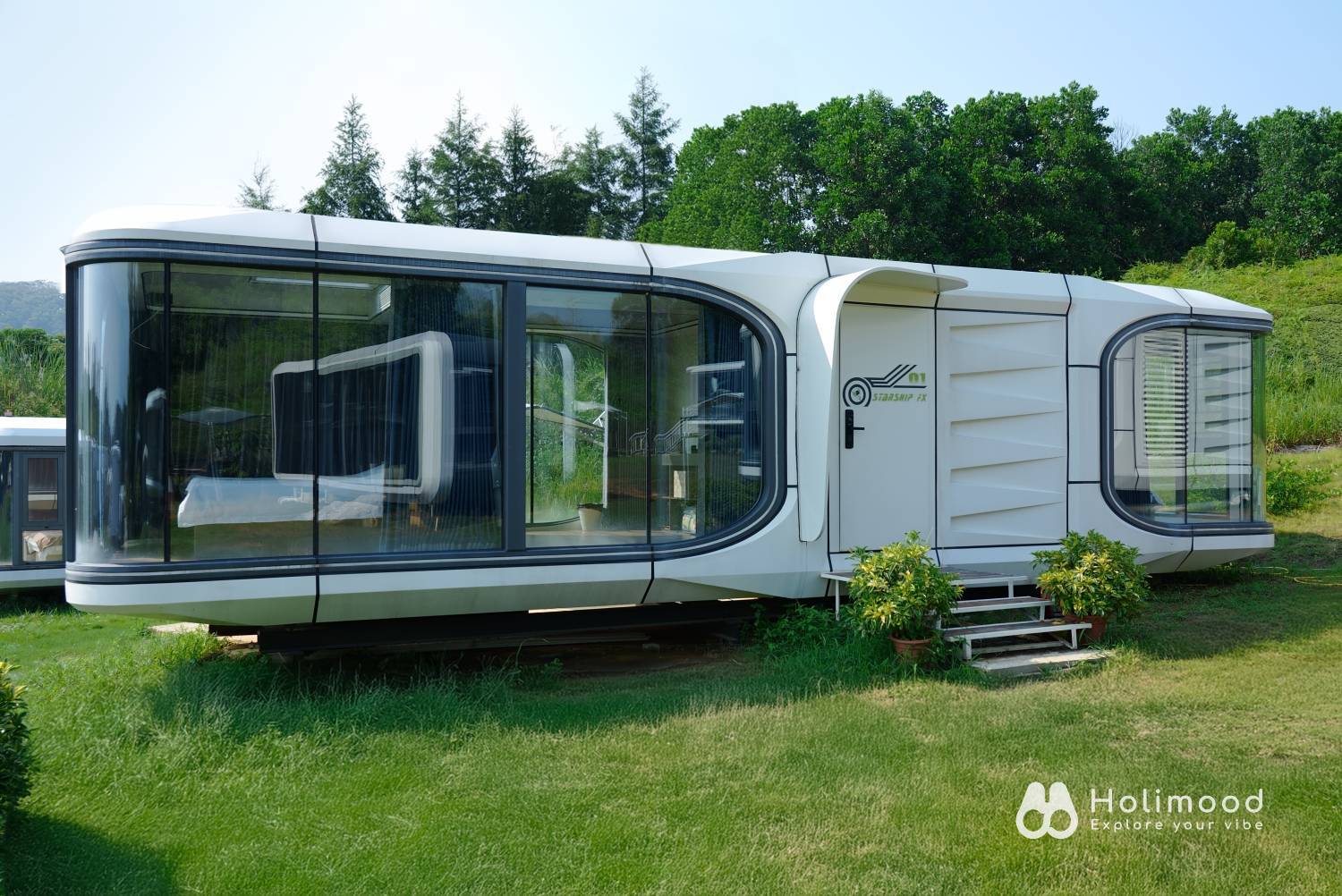 Park Nature Hillside | Starship Caravan·Glamping in Lin Ma Hang 【 Luxury Style LX 】Starship LX < 2-4 pax > 5