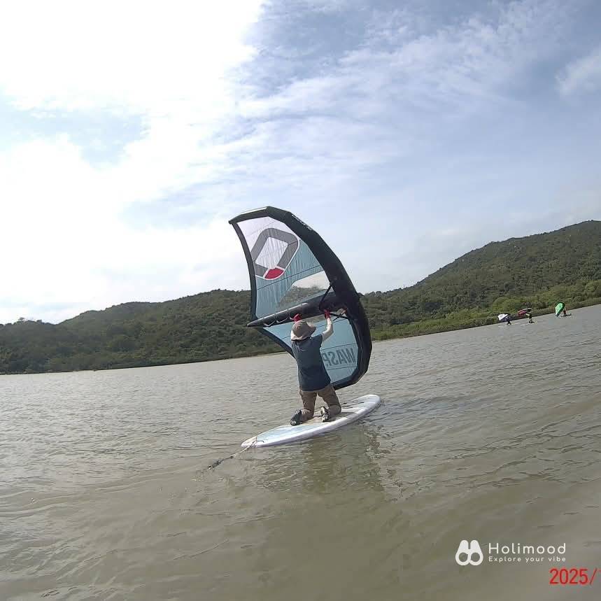 Hong Kong Kiteboarding School Wingsurf 兩小時風翼衝浪團體體驗班 - 大嶼山 13
