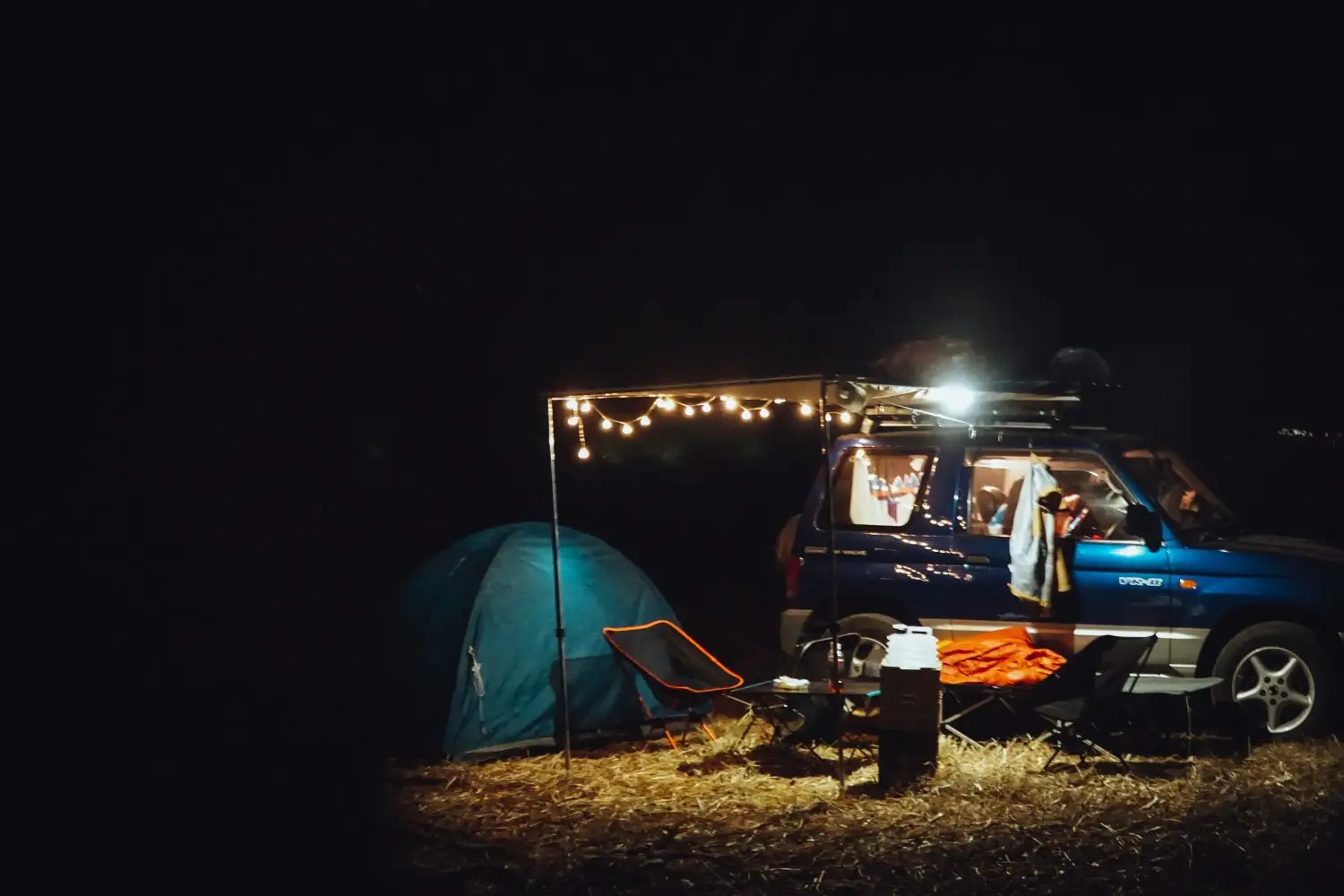WE CAMP 元朗露營 - 15萬呎營地|豪華露營、汽車露營、塘景露營體驗 【汽車露營區A-Zone】【自扎營】租用營帳/汽車露營(1-3人) 8