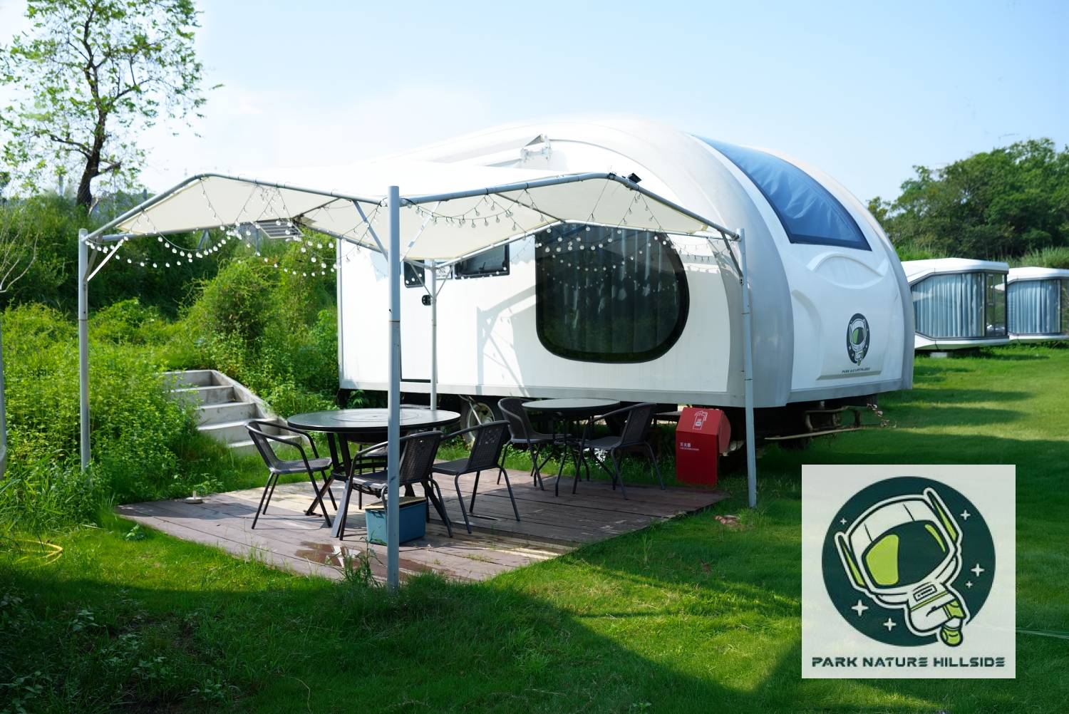 Park Nature Hillside Caravan Site Exclusive Offer 【Pet Friendly】Star Capsule ( 2-4pax ) 3