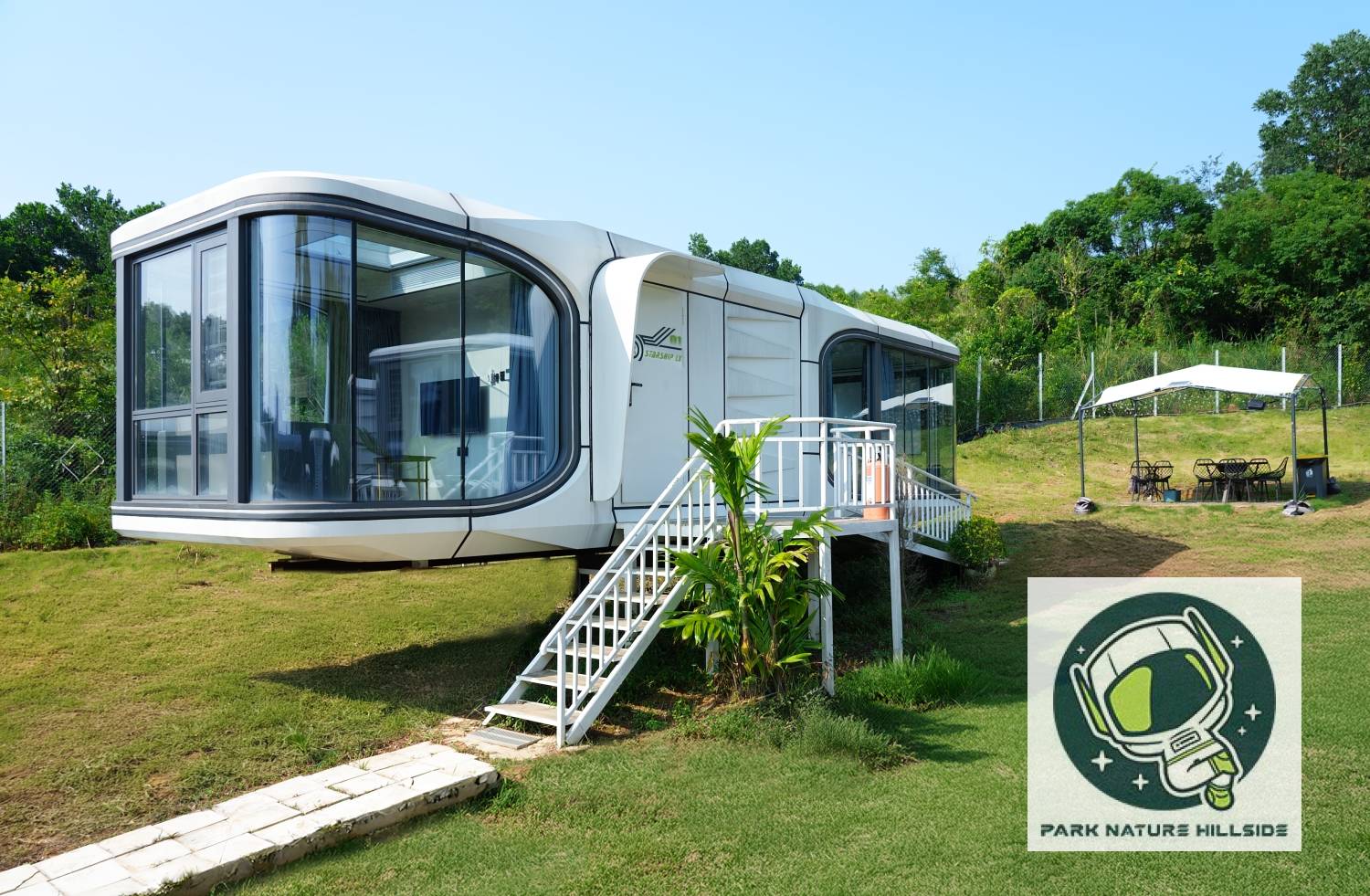 Park Nature Hillside Caravan Site Exclusive Offer 【Luxury Starship】Starship LX ( 2-4pax ) 1