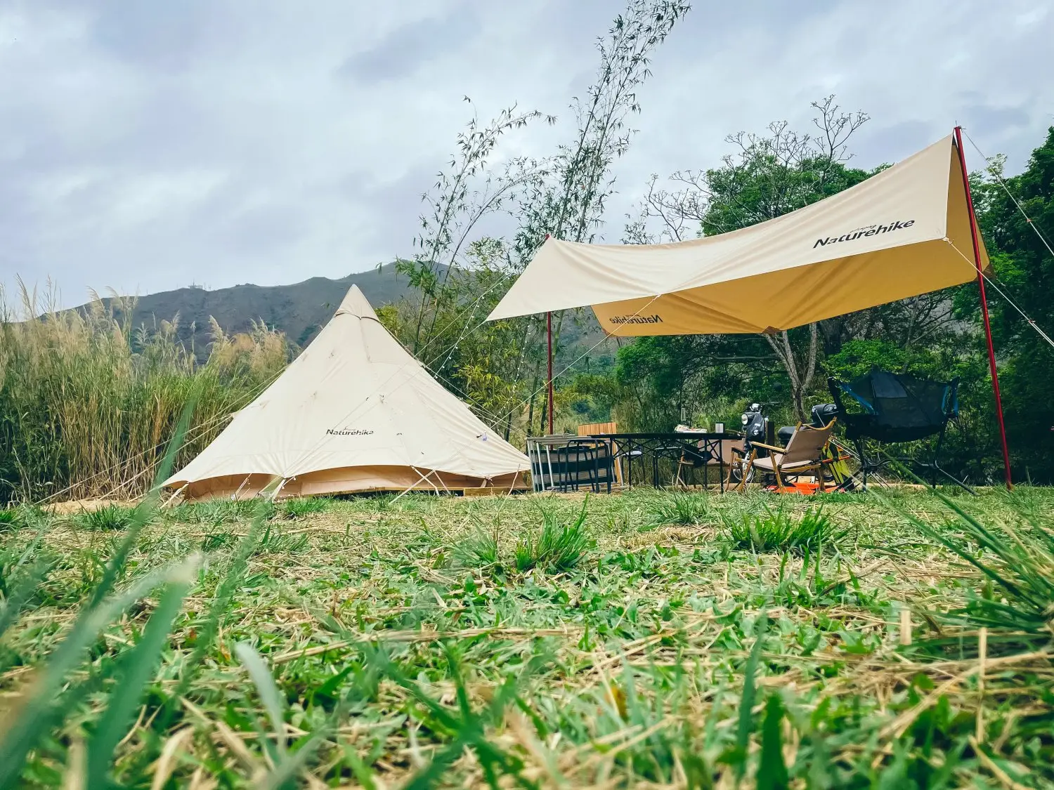 WE CAMP 元朗露營 - 15萬呎營地|豪華露營、汽車露營、塘景露營體驗 【汽車露營區A-Zone】【自扎營】租用營帳/汽車露營(1-3人) 10