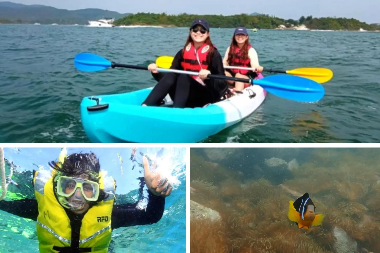 Explorer Hong Kong 【Sai Kung】Kayak and Snorkeling Experience with Guidance - Charter (min. 8 pax) 1