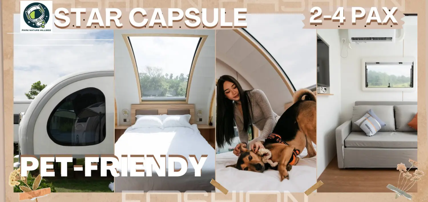 Park Nature Hillside 世外桃源 | 太空星艦露營車·蓮麻坑豪華營地 【寵物友善】🐶 星野露營車 < 2-4人 > 5