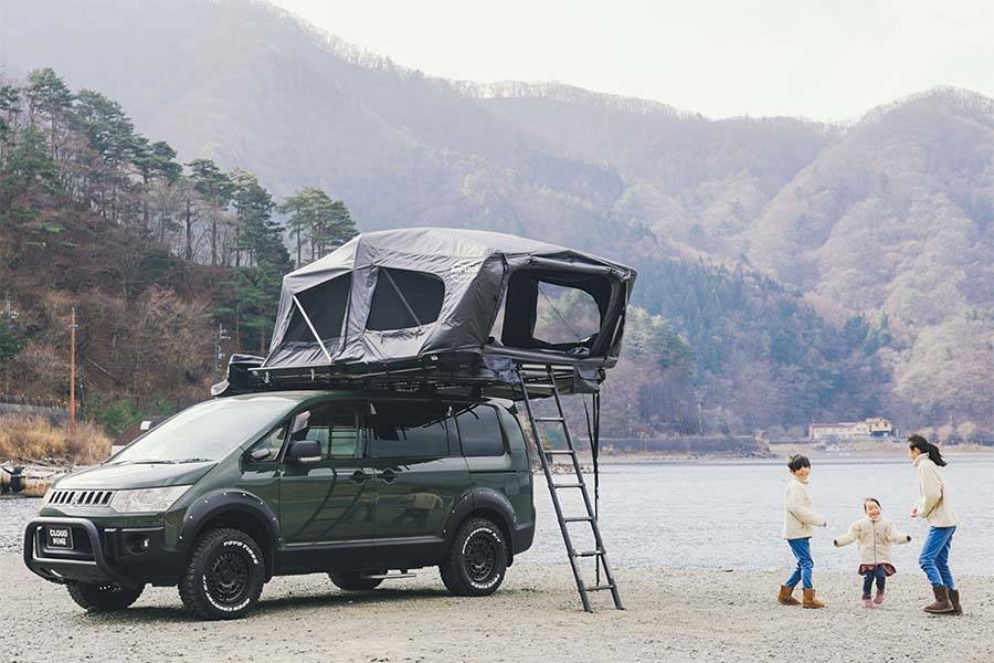 【日本露營及戶外活動旅行社】 LIVE.LAUGH.TRAVEL 【關東】【東京】【四人露營車】DELICA D:5 1