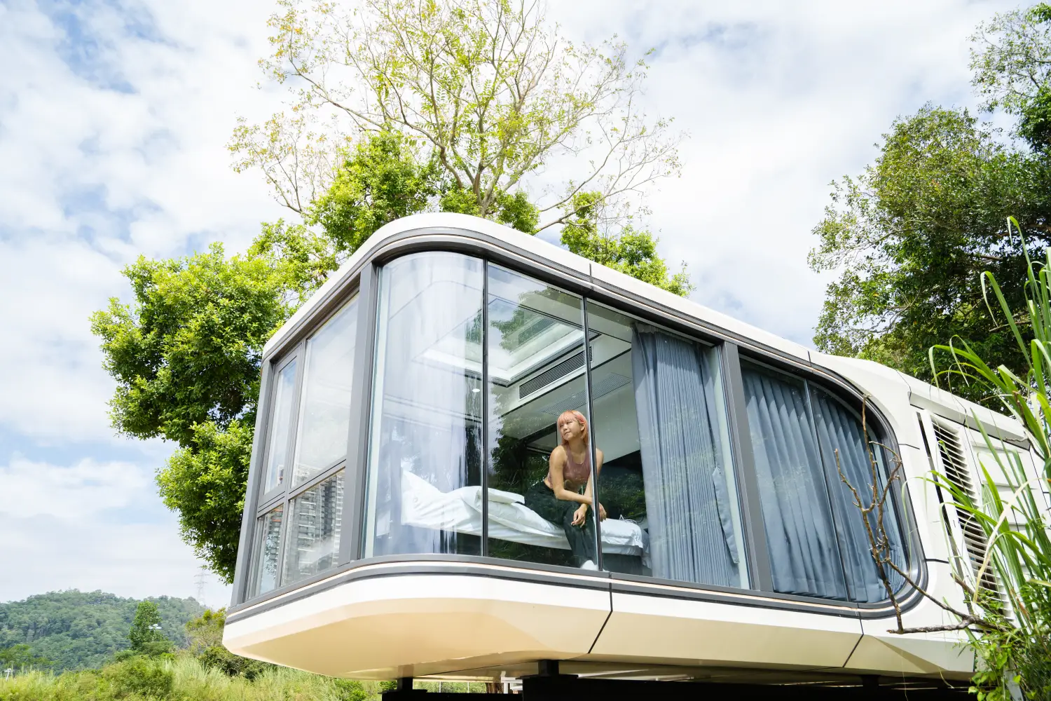 Park Nature Hillside | Starship Caravan·Glamping in Lin Ma Hang 【Party Starship】Starship DX ( 2-6pax ) 12