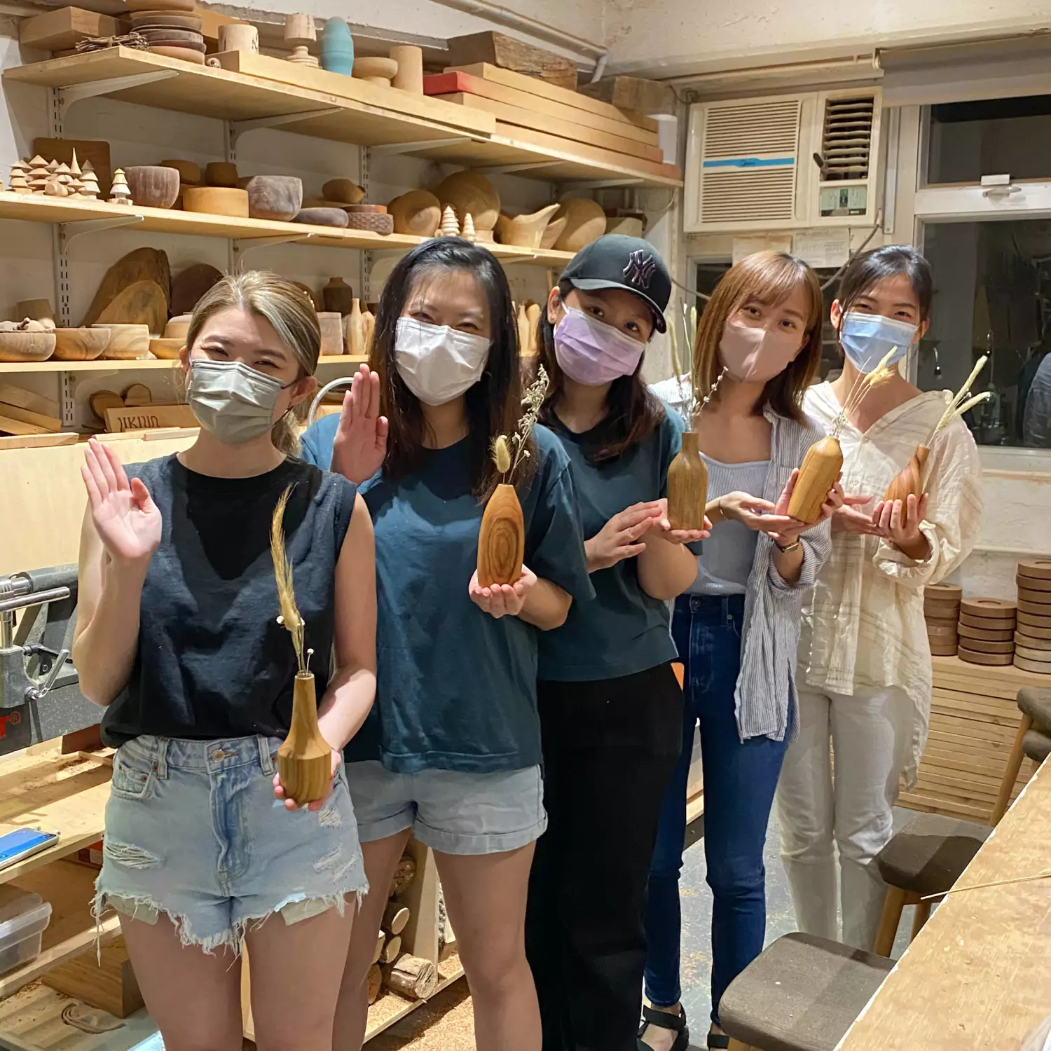 Little Corner Studio 【Deposit】Wooden Vase Workshop 17