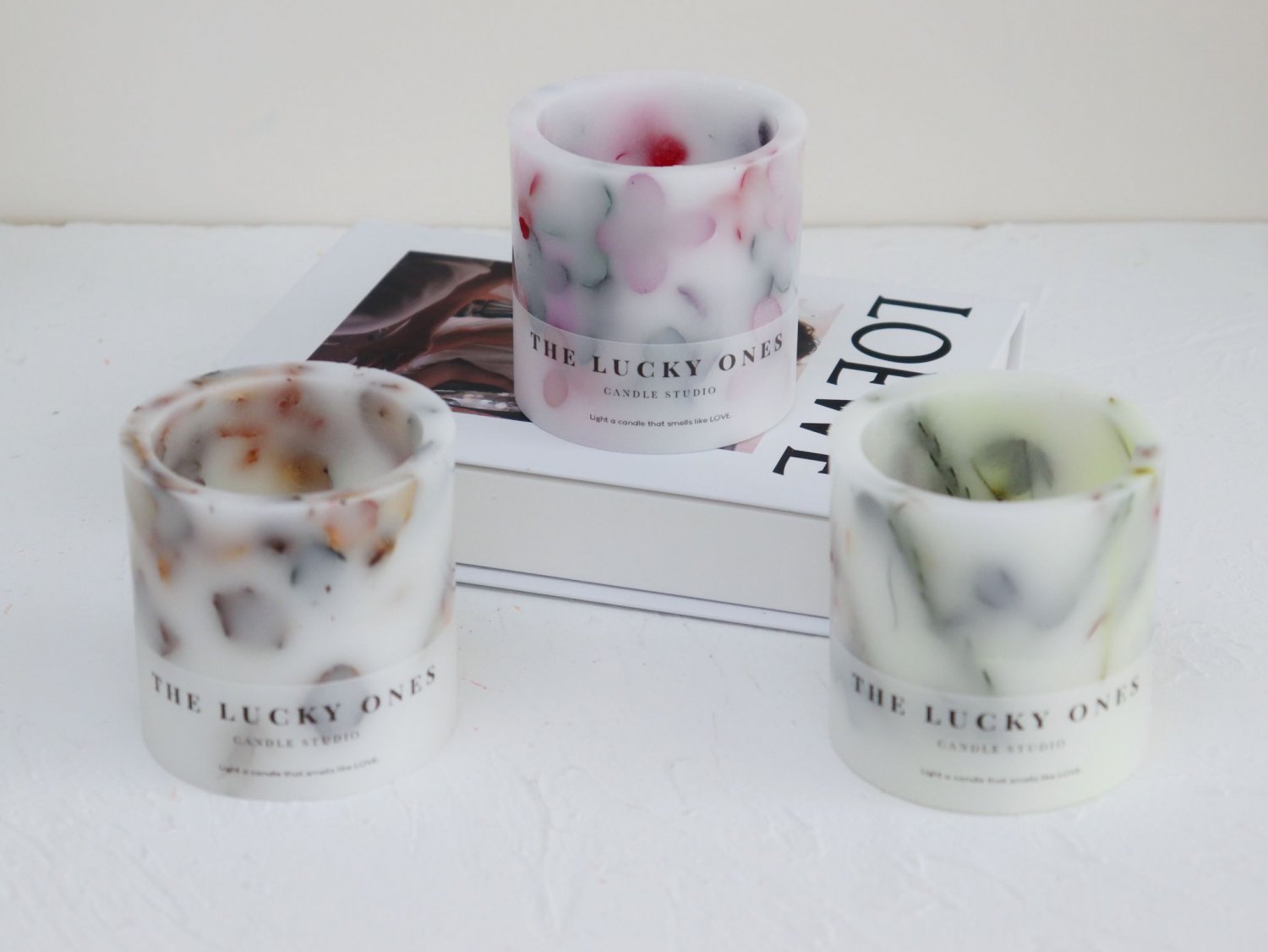 The Lucky Ones Candle Studio 【文青森系香氛蠟燭】乾花透光/果凍燭台工作坊 2