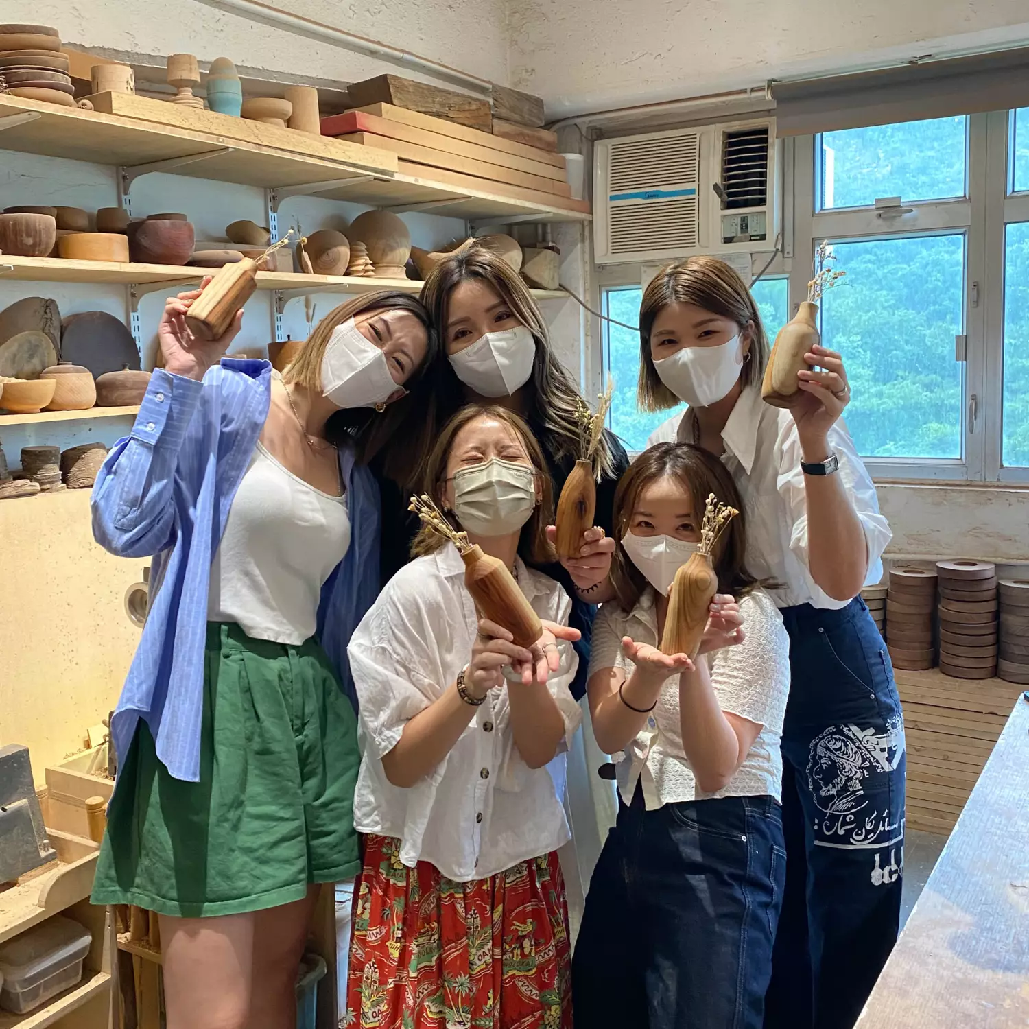 Little Corner Studio 【Deposit】Wooden Vase Workshop 16