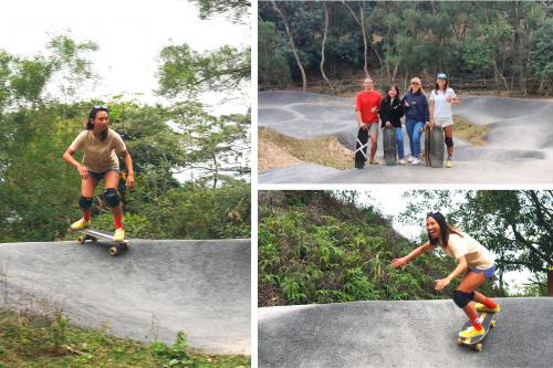 【梅窝】冲浪滑板Surfskate Pump Track 入门体验