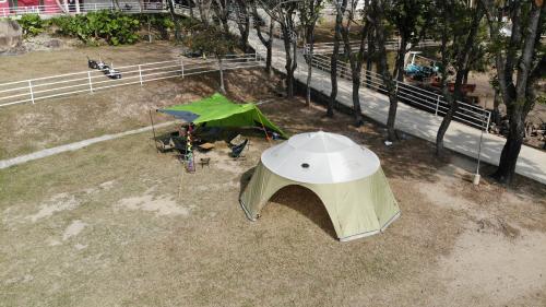 【悠閒露營區】自攜營帳野營樂 (4人)｜長洲西園