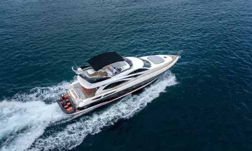 [專車酒店接送] 必試! Sunseeker Manhattan 64豪華遊艇| 芭堤雅出海Chill正包船一天遊