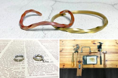 金属工艺纯银制作体验班
